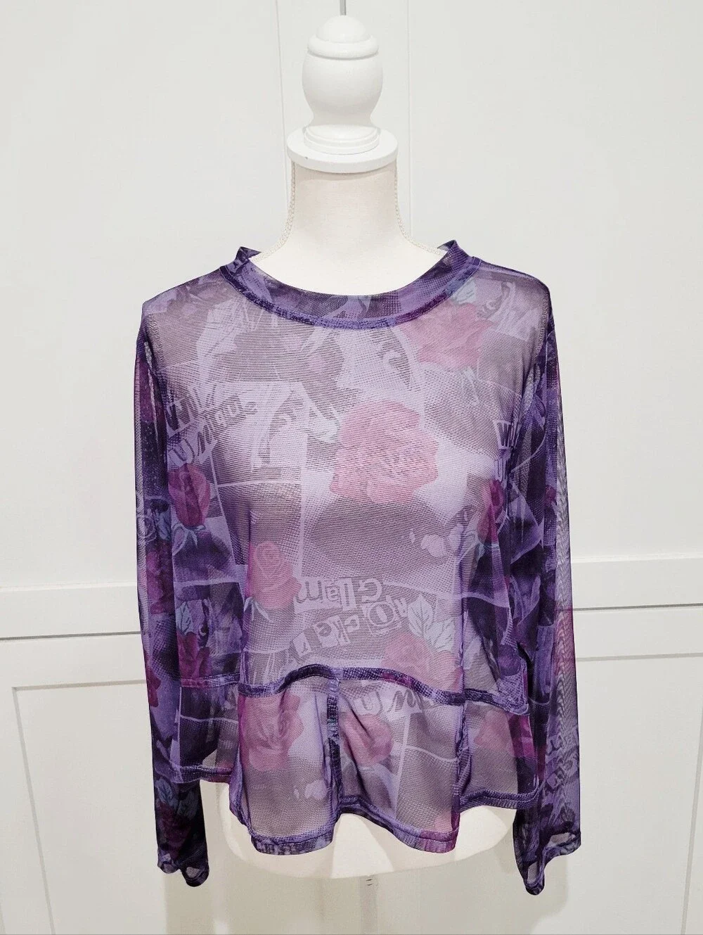 Torrid x Betsey Johnson 2-Piece Whimsigoth Purple Top & Skirt Set | Size 4 (26)